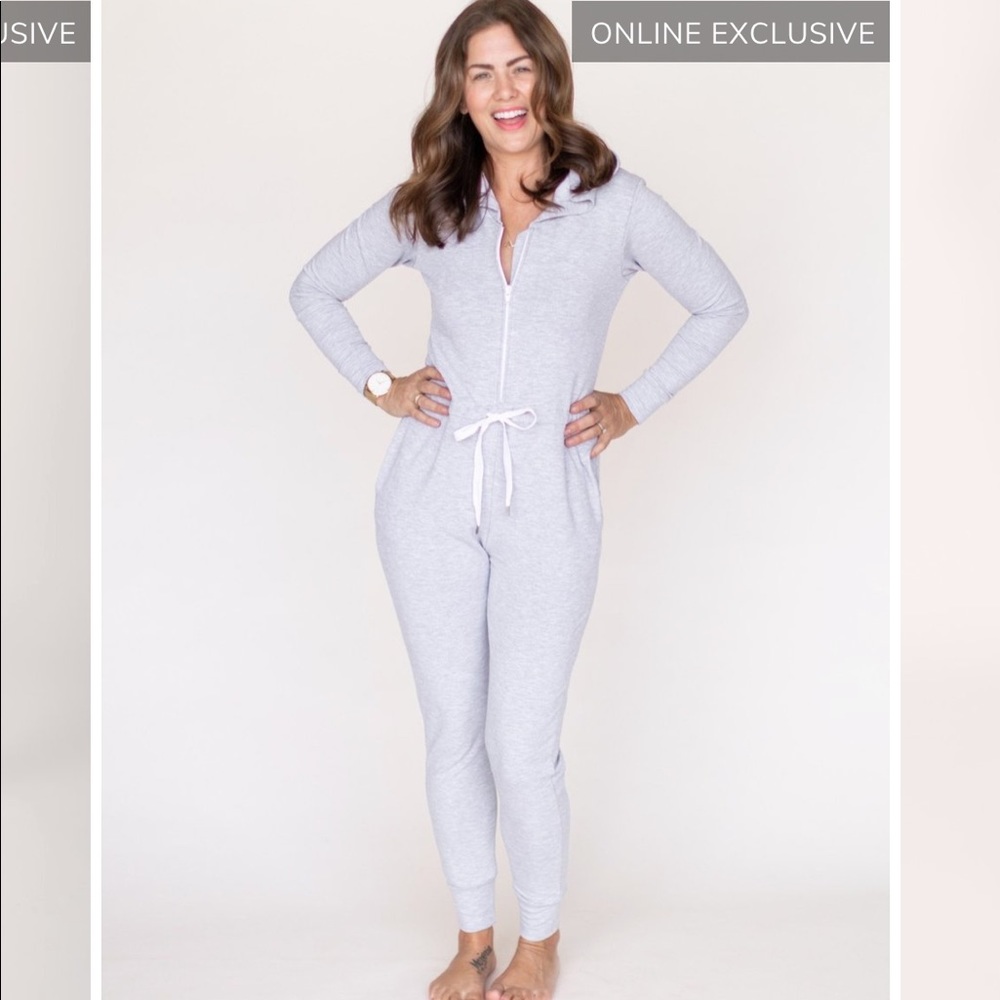 JH X SMASH + TESS - HARRIS HOODIE ROMPER XS